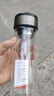 【⭐京东物流配送】高硼硅双层玻璃杯大容量泡茶杯水杯子茶水分离 【双层加厚】茶杯 350ml 1只 实拍图