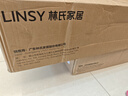 林氏家居实木沙发客厅2025新款橡木直排四人真皮沙发布艺家具木业LH122K3 【胡桃色+橄榄绿|真皮款】3.14m大四人位 实拍图