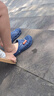 CROCS卡骆驰贝雅儿童洞洞鞋男女童户外包头沙滩鞋拖鞋/207013/207012 深蓝色-410 35 (215mm) 实拍图