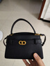 CHARLES&KEITH质感荔枝纹金属扣凯莉包手提包单肩包包女包生日礼物CK2-50270880 实拍图