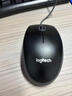 罗技（Logitech）MK120 键鼠套装 有线键鼠套装 办公键鼠套装 电脑键盘 USB即插即用 全尺寸 黑色 实拍图