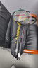李宁（LI-NING）羽毛球拍中杆碳素280碳复合对拍AYPV069-22 (穿线含羽毛球手胶） 实拍图