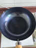 臻三环铁锅章丘炒锅小铁锅无涂层不易粘锅炒菜锅平底煎锅古斗礼盒装 古斗 26cm 实拍图