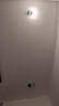 卡梦尔全光谱壁灯床头灯简约卧室灯个性创意北欧客厅过道背景墙灯饰 黑圆-三色变光 实拍图