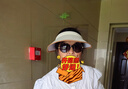 威古氏（VEGOOS）偏光太阳镜时尚大框防晒遮阳女款驾驶镜 9021 琥珀茶色 实拍图
