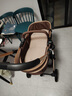 HEGERBABY高端婴儿车0-3岁用折叠可坐可躺带减震新生儿宝宝高景观婴儿车 卡其【新升级顶配款】 实拍图