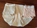古今（GUJIN）女士内裤棉女7A抑菌透气高弹无痕中腰少女内裤三条装 实拍图