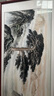 墨派新中式客厅装饰画沙发背景墙挂画办公室山水画横幅手绘国画壁画 迎客松A款 160*60cm/实木框+喷绘(适合2.0米沙发) 实木边框 实拍图