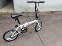 大行（DAHON）KT610折叠自行车16英寸单速男女学生上班上学城市通勤单车 白色 实拍图