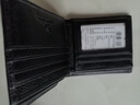 袋鼠钱包男士真皮短款2025新款商务头层牛皮钱夹一体卡包薄款皮夹父亲 烫印标-黑色(带拉链) 实拍图