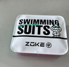洲克（ZOKE）青少年儿童泳衣女童连体三角专业训练舒适竞技120625821 玫红 18 实拍图