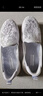 斯凯奇（Skechers）渔夫鞋夏季一脚蹬女鞋蕾丝透气懒人散步鞋休闲妈妈鞋平底单鞋 896020-TPE/灰褐色 36.5 实拍图