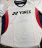 YONEX尤尼克斯羽毛球服比赛训练跑步健身吸汗透气短袖女210284BCR白L 实拍图