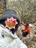 CACUSS帽子女士春秋遮阳帽户外骑行防紫外线太阳帽防晒渔夫帽盆帽 黑大 实拍图