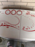 美的（Midea）洗衣机半自动双桶 MP80-DS805  8kg大容量 半自动洗衣机 洗8kg+甩5.5kg 双桶双缸洗衣机 以旧换新 实拍图