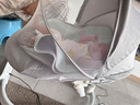 优乐博（ULOP）摇摇椅婴儿摇椅哄睡哄娃神器宝宝电动摇摇椅新生儿礼盒婴儿用品 婴儿摇篮摇摇床娃娃摇椅-月光灰 实拍图