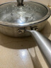 铿锵（KENGQ） 316不锈钢平底锅家用无涂层煎锅煎蛋煎牛排烙饼锅燃气电磁炉通用 26cm无涂层煎锅【316无铆钉 实拍图