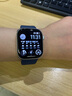 Apple/苹果 Watch Series 10 智能手表GPS款42毫米银色铝金属表壳丹宁色运动型表带S/M MX1J3CH/B 实拍图