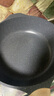 京东京造 平底锅 煎蛋锅炒菜牛排麦饭石色多用燃煤气电磁炉带盖28cm 实拍图