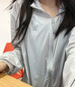 骆驼（CAMEL）小光阴 防晒衣男户外遮阳连帽清爽时尚休闲防晒服外套A012251005A 实拍图