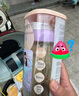 HEGEN海格恩新生婴儿防胀气奶瓶0-6-12个月+ppsu仿母乳防呛奶宝宝奶瓶 【方才出色】紫色奶瓶 240ml 3-6个月+ 实拍图