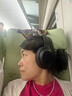 索尼（SONY） WH-1000XM4 头戴式无线耳机 蓝牙降噪耳机 网课游戏适用耳麦礼物送男女友学生 黑色 实拍图