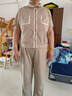 秋芙罗妈妈装夏装2025新款套装中老年女装50岁60洋气奶奶装老人夏季衣服 实拍图
