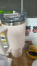 STANLEY巨无霸杯PRO吸管杯水杯保温杯大容量办公不锈钢杯子1.18L-晶粉色 实拍图