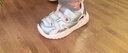 基诺浦（ginoble）学步鞋25年夏季男女宝宝舒适透气凉鞋沙滩鞋GW1741银色/亮白 实拍图