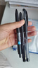 uni三菱 uni-ball AIR黑科技黑色中性笔高颜值0.5黑笔签字笔商务直液式学生水笔水性笔 UBA-188C 1支 实拍图