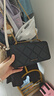 CHARLES&KEITH质感菱格链条小方钱包女包包女包生日礼物CK6-10680924 Black黑色 XS 实拍图
