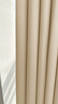 未来式窗帘罗马杆一整套卧室飘窗窗帘遮光客厅2025新款带杆高级感免打孔 奶杏色-送罗马杆（当天发货） 适用墙宽3.1-3.5m【帘高2.5m】双开 实拍图
