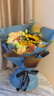 百花馆鲜花速递花礼向日葵真花束生日礼物送老师女生长辈同城配送当日达 事事如意|JD525 实拍图