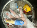 贝亲（Pigeon）餐具清洗剂 洗奶嘴果蔬水杯餐具玩具 套装 600ml+700ml PL156 实拍图