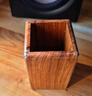 【全网低价】荣宝斋 笔筒 文房四宝收藏馈赠摆件书法国画实木办公家居摆件 商务礼品工艺品 方形花梨木笔筒 实拍图