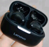 联想（lenovo）蓝牙耳机半入耳式蓝牙5.4音乐游戏运动新款迷你短柄无线耳机适用苹果华为小米手机EA150黑色 实拍图