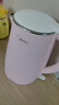 美的（Midea）烧水壶电热水壶电水壶 双层防烫 0涂层食品级304不锈钢 1500W快速沸腾 1.7L大容量 HJ1705 实拍图