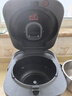 美的（Midea）纯钛0涂层低糖电饭煲3L电饭锅家用2-3人赤炎炭火电磁IH双热源加热小米粥钛釜系列国家补贴CFB3066T 实拍图