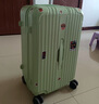 大嘴猴（paul frank）超大容量行李箱女拉链密码拉杆箱网红男轻音万向轮旅行箱学生皮箱 牛油果绿/加大加宽/抑菌升级款 26英寸 实拍图