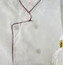 耐典厨师服短袖工作服白色男女同款厨房厨师服工装ND-SC单红边 实拍图