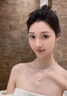 QMXD2mm细施家3mm小米珠珍珠项链女锁骨链颈链人造珍珠生日礼物情人节 2mm+精美礼盒 实拍图