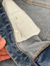 网易严选25新品舒弹大师男士牛仔裤加绒直筒亲肤透气不闷耐磨基础百搭 A款微弹合体款-牛仔浅蓝 36 实拍图