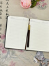 法拉蒙 a5硬壳皮面笔记本本子带笔插位学生考研日记本商务办公会议记录记事本可定制 黑色 实拍图