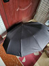 宝迪妮（Baodini）全自动雨伞便携折叠男大号加固加厚结实抗风晴雨两用双人女太阳伞 72骨青衣黑 实拍图