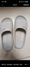 洁丽雅防臭拖鞋男士夏季2025新款居家室内浴室洗澡eva家用防滑凉拖鞋女 浅灰色【柔软舒适】 44-45 【适合43-44码】 实拍图