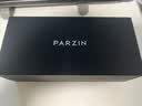 帕森（PARZIN）偏光太阳镜男女 范丞丞同款黑超方框防紫外线情侣遮阳墨镜送礼物 透灰框黑灰片-偏光【PZ92120】 实拍图