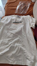 adidas宽松印花纯棉运动上衣圆领短袖T恤男装夏季阿迪达斯三叶草   汉玉白   S 实拍图