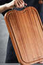 美厨（maxcook）乌檀木砧板切菜板 3cm加厚加大案板剁肉粘板家用30*45*3 MCPJ633 实拍图