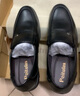 波图蕾斯皮鞋男士套脚商务休闲鞋一脚蹬轻便正装鞋婚鞋男 1805 黑色 40 实拍图