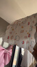 童颜新生婴儿包单纯棉a类产房襁褓裹布抱巾抱被睡袋夏季用品 2条装 实拍图